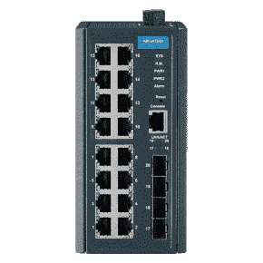 ETHERNET DEVICE, 16G+4SFP Port Managed Ethernet Switch Wide Temp