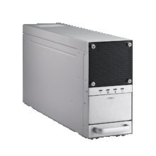 Tour PC industriel 5U qui peut se combiner avec jusqu'à 4 tours similaires avec alimentation 350W et 2 x baie disque antichoc