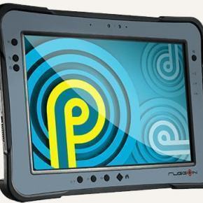 10" rugged tablet with 4G/LTE build in and Android 9