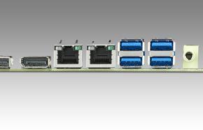 Carte mère industrielle, DC miniITX Haswell-ULT i7-4650U,eDP/DP/DP++