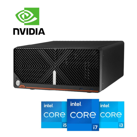 Edge Mini Server System with Intel® 13/12th Gen Core™ i7/i5/i3 Series Processor.