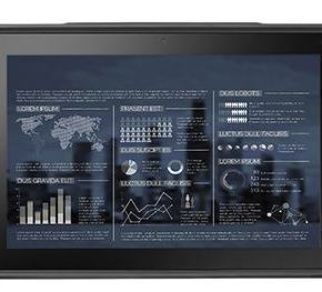 10.1" Industrial Tablet with x7-Z8750 quad-core LTE & GNSS