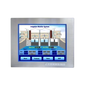 15" XGA Industrial Monitor with 316L Stainless Steel Front Panel for Hazardous Environments