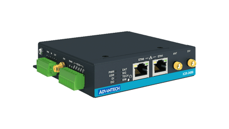 5G Router RedCap x2 SIM, x2 Ethernet, x1 RS232, x1 RS485 with digital inputs/outputs