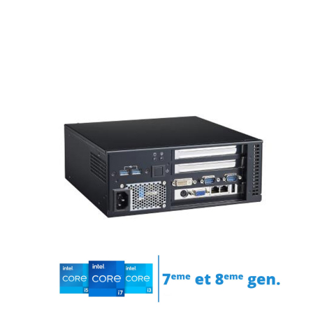 Micro Computer, Intel® Core™ i7/i5/i3 CPU, H110, 2 Expansions, 250W 80Plus PSU