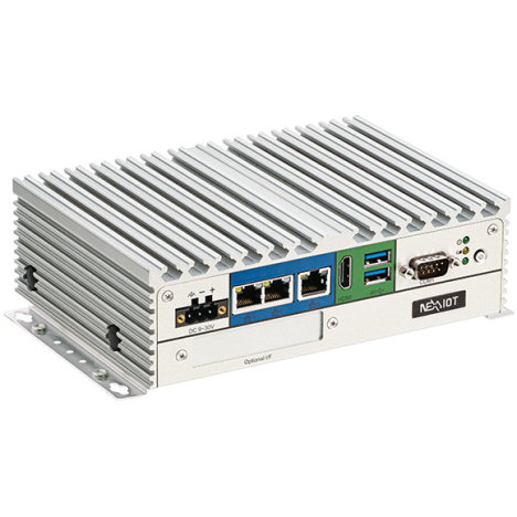 PC Fanless avec processeur Intel Atom x7211E, x4 ports COM,x3 LAN GB