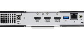 PC industriel pour affichage dynamique, DS762, barebone w/90W PWR