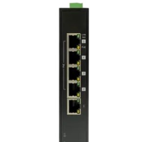 Switch ethernet industriel PoE+ 4+1 ports 10/100/1000Mbps non managé (-40°C ~ 75°C)
