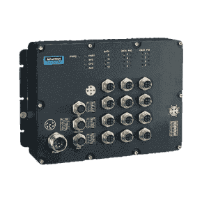 COMPUTER SYSTEM, Train Switch 12* M12 X 1G Port w/ 8* PoE Port LV