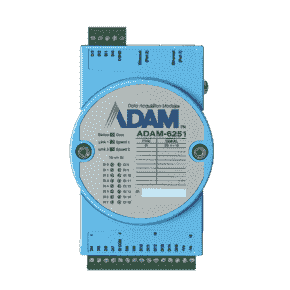 Adam module 16 channels Isolated Digital Input Modbus TCP Module