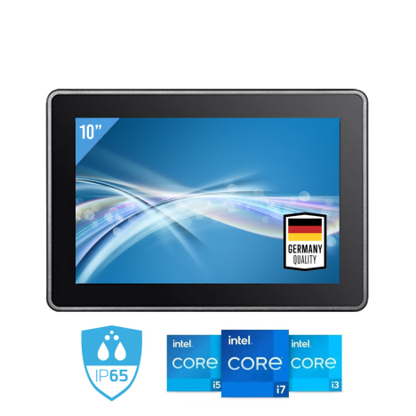 Panel PC 10" Intel Core I3,I5 ou I7 de 12eme GEN, IP65 VESA et encastrable