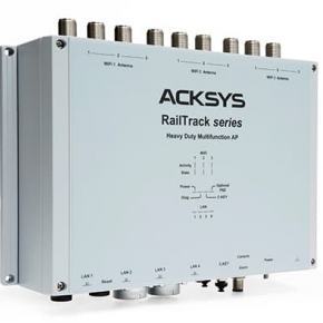 Point d’accès WiFi 802.11ac durci et répéteur backbone pour infrastructures ferroviaires