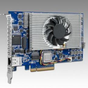 Carte industrielle d'acquisition vidéo, 4 TI C6678 1.25G with PCIe Gen2 x8 and 2GB DDR3