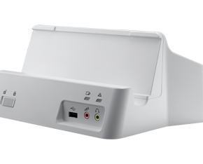 Berceau, MIT Docking Station(USBx2/VGA/LAN/RS232)/White