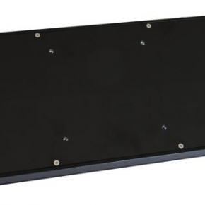 Clavier industriel durci à poser sur table avec boule roulante industrielle (trackball) 89 touches Trackball de 25mm Etanchéité: IP40 Interface USB US: QWERTY