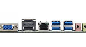 Carte pour application au format Mini-ITX, ATX SKU Mini-ITX with Type 6 pin out Compatible