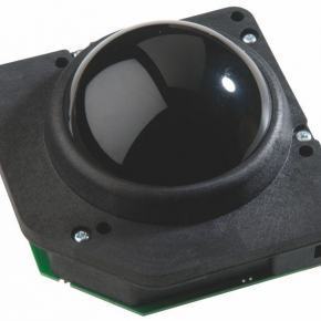 Trackball En bakélite 75 Trackball couleur noire Etanchéité: IP40