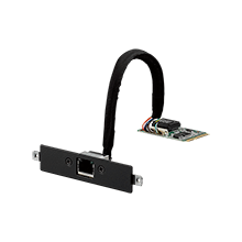 Module d'extension pour PC industriel fanless, Giga LAN Ethernet module, 1-Ch, PCIe I/F,