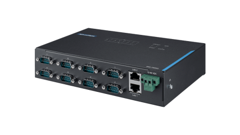 Industrial Gateway Series x8 COM Ports with 2x Gbit LAN Redundancy
