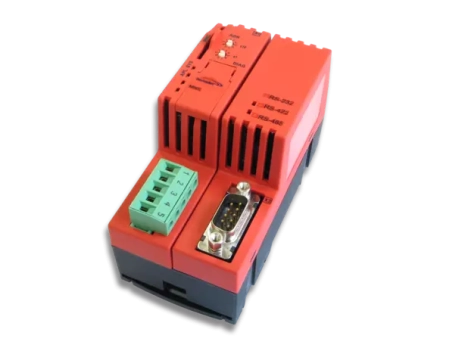 Passerelle DeviceNet vers Modbus RTU, 3964R ou série (ASCII / programmable) Hilscher