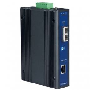 ETHERNET DEVICE, GbE to SFP fiber media converter w/Wide Temp