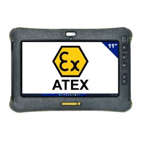 Tablet 11" ATEX fanless design MIL-STD-810H and ATEX Zone 2/22 certified and with an IP66