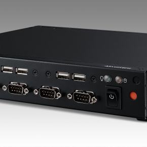 PC industriel fanless, AIMB-T1000A w/AIMB-225(424CC),barebone w/adapter