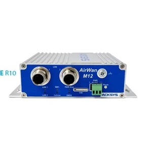 4G and WiFi router with GNSS and M12