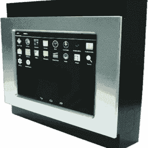 Removable Magnetic Front Bezel Fanless Panel PC w/ Intel Bay Trail D-J1900