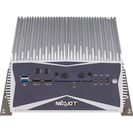 6/7/8/9th Gen Intel® Core™ i7/i5/i3 Fanless System with one PCI and one PCI x4 expansion