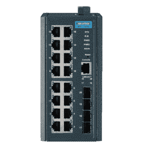 ETHERNET DEVICE, 16FE+4SFP Port Managed Ethernet Switch Wide Temp