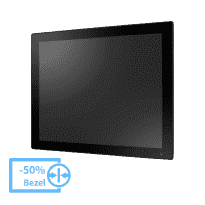 Panel PC Fanless 17" avec  Intel Core i5-1335UE, tactile résistif - 2 ports séries, 4 x USB, DP, sortie audio et 2 x LAN