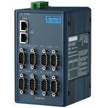 8 port Modbus Gateway (Ethernet) Wide temperature