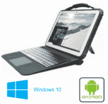 Rugged tablet 12.2" Android or windows