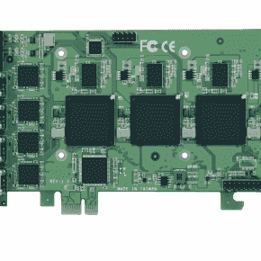 Carte industrielle d'acquisition vidéo, PCIE 4CH H.264 HD HW COMPRESSION VIDEO CARD