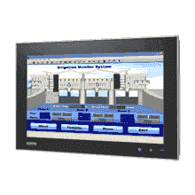 Panel PC industriel pour l'automation, 18.5" WXGA Multi-Touch Panel PC, AMD T56E, 4GB