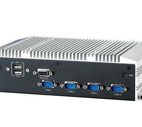 PC industriel fanless, Atom N2600 1.6GHz w/ HDMI+VGA+2*GbE+4*COM+6*USB