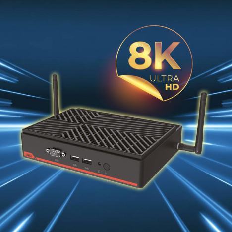 Mini PC Compact 8K UHD Box PC Intel Celeron
