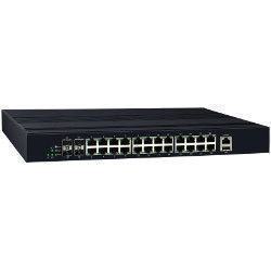 24 PoE+ + 4SFP industrial managed Gigabit Ethernet Switch