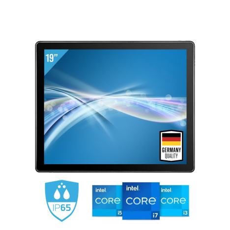 Panel PC 19" 4:3 Intel Core I3,I5 ou I7 de 12eme GEN, IP65 VESA et encastrable