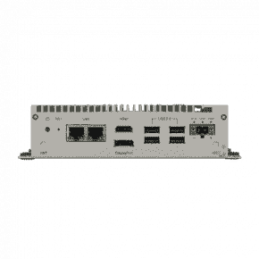 PC industriel fanless à processeur G-T40E 1.0GHz, 2G RAM avec 2xEthernet,2xCOM,2xmPCIe