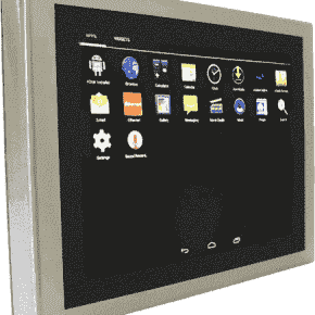 Full IP65 Seamless Multi Touch Fanless Panel PC ARM Cortex-A9™ iMX6 Dual Lite /Quad