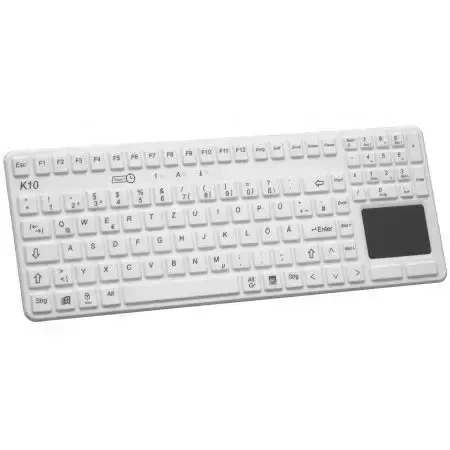 Clavier médical mécanique avec touchpad et pavé numérique