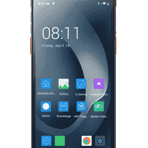 Rugged smartphone 5,7" IP67 with  barre-code scanner