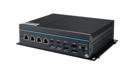 PC Fanless avec Intel Core Ultra 7 255U avec 4 x LAN et 6 x USB (-20 ~ 60°C)