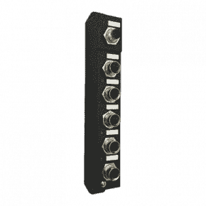 5 Port M12/IP67 Industrial Unmanaged Ethernet Switch
