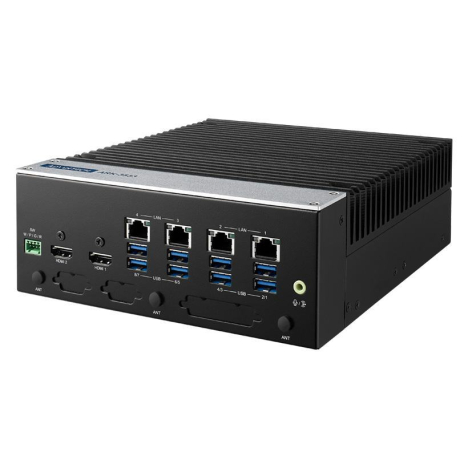 PC fanless modulaire Intel Core 12eme, 13eme et 14eme génération avec x4 LAN et x8 USB