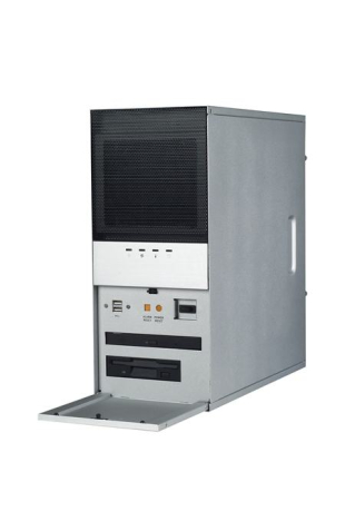 Desktop/Wallmount Chassis for MicroATX Motherboard with ATX Switch