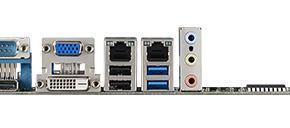Carte mère industrielle, MicroATX with VGA/DVI 2COM/9 USB/single LAN
