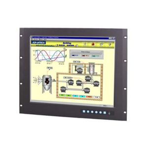 9U 19" SXGA Ind. Monitor w/ Resistive TS(Combo)